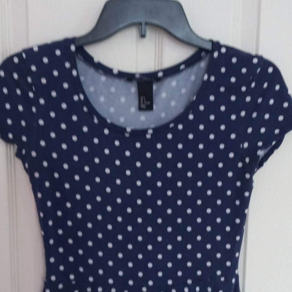 Womens polka dot blouse